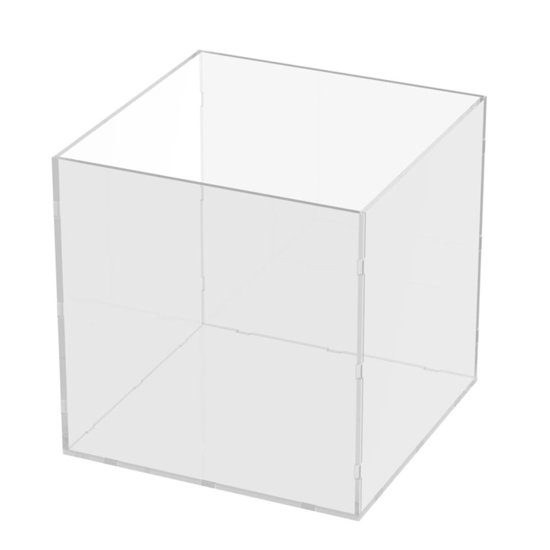 Danieli - Cubo Trasparente 40x40x40 Aperto da un Lato - Espositori in  Acrilico da vetrina per oggettistica ed Esposizione