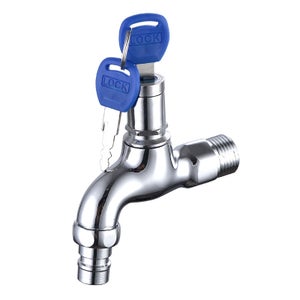 Couvercle de protection de robinet, dispositif de verrouillage de robinet  extérieur, protection de robinet avec cadenas de sécurité : :  Jardin