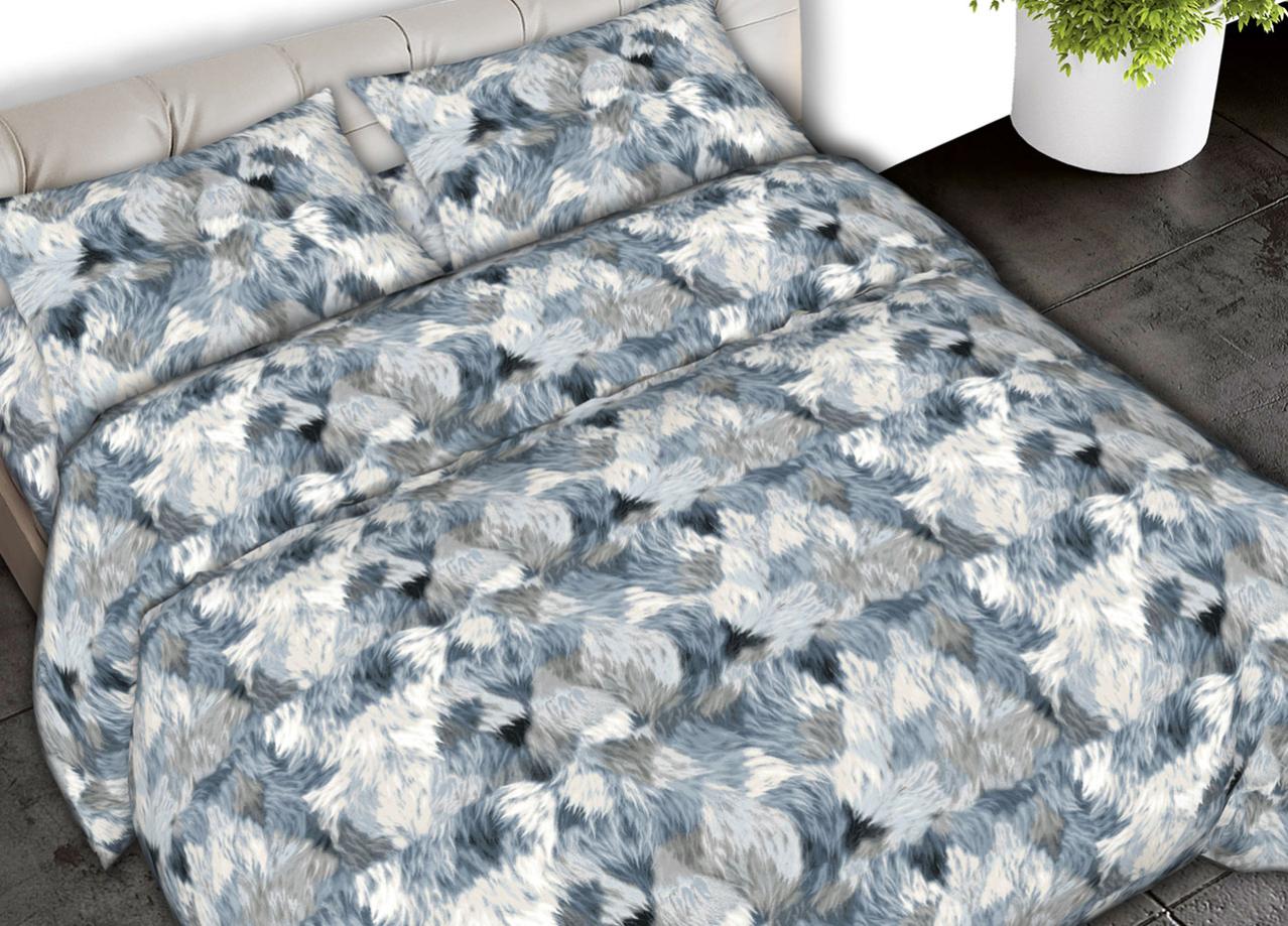 Set Lenzuola Scotland Blu 100% Cotone - Misura Francese/Queen Size | Made In Italy, Certificato OEKO-TEX - Foto 6