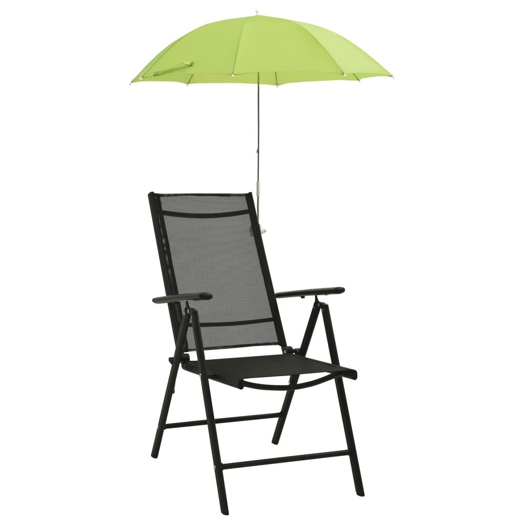 Parasols De Chaise De Camping Pcs Vert Cm Leroy Merlin