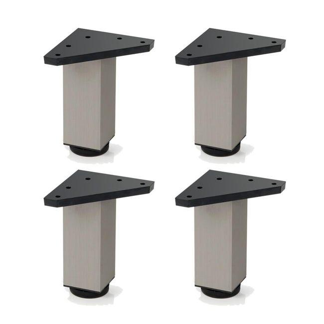 4 Piedini Per Mobili In Acciaio Inox 304, Da 5,8 Cm, Per Mobili - Foto 5