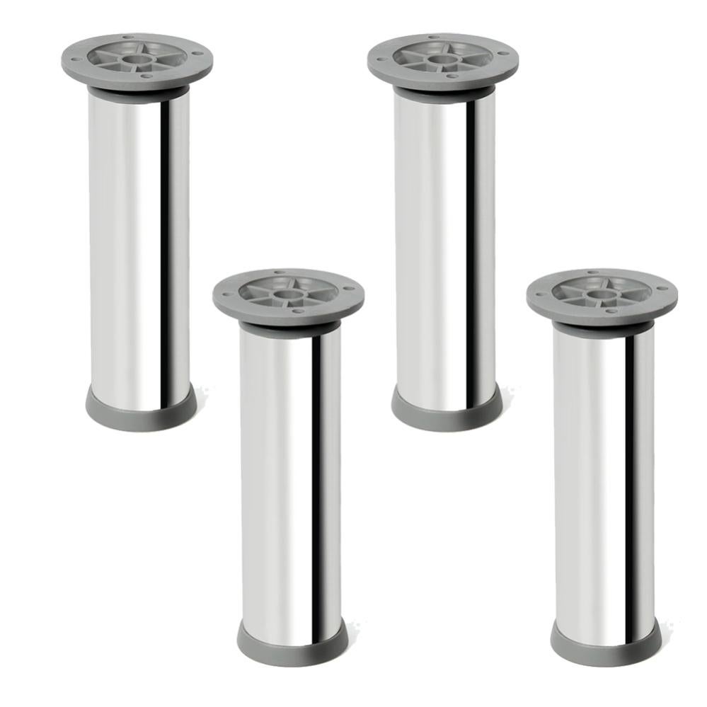 Hifi Lab Piedi in Aluminio massiccio 30x14 Piedi Hifi Aluminio Piedi Dispositivo Audio Assorbenti nobile argento 4x