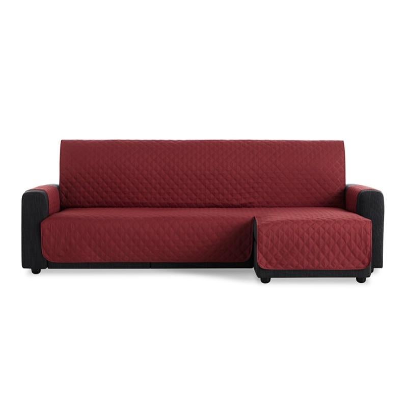 Copridivano Chaise Longue Braccio Destro 200 cm Rosso - Main Image