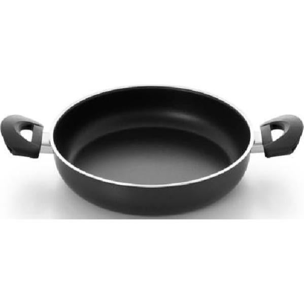 Tegame In Pietra Antiaderente Home Family - 32 Cm Con 2 Manici, Nero/Grigio - Foto 13