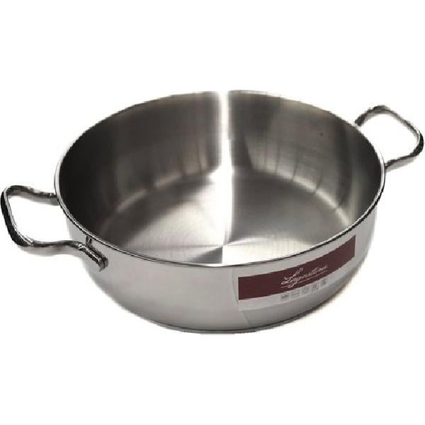 Lagostina 10740031728 Casseruola semifonda in Acciaio inox 18/10 ø 28 cm  con 2 Manici