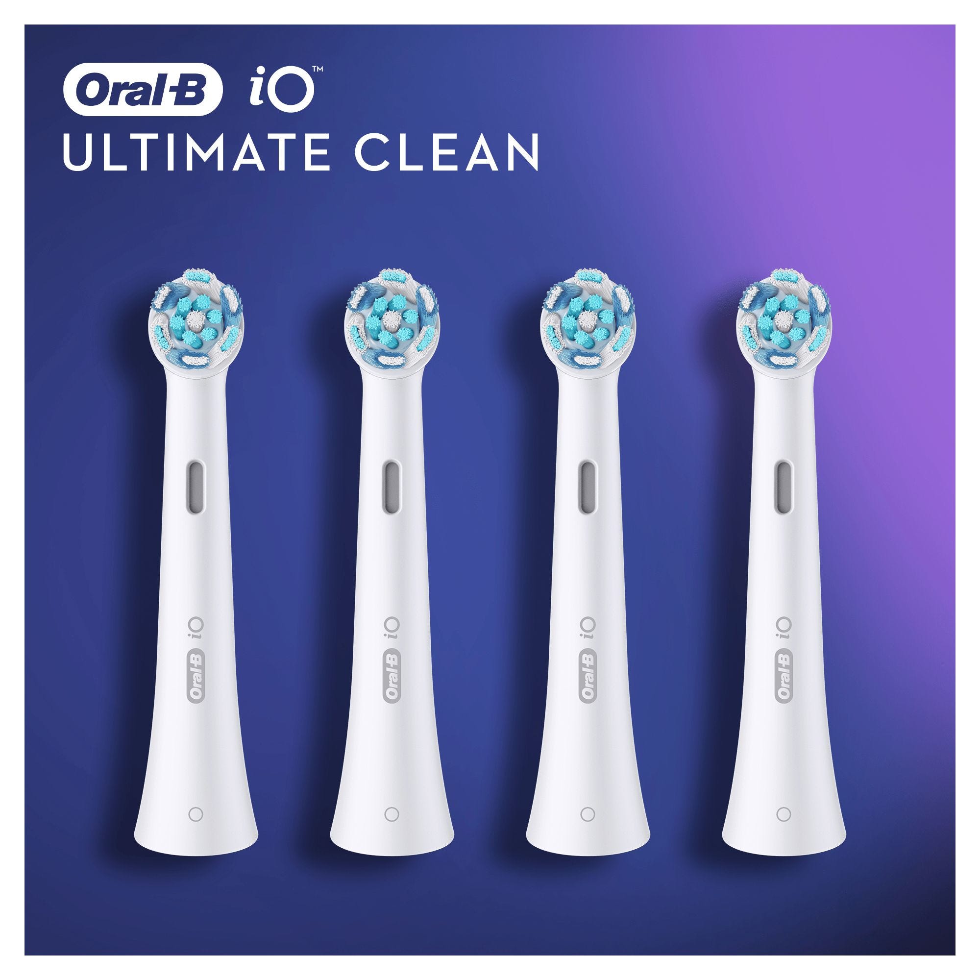Oral-B iO Ultimate Clean iO Testine Di Ricambio Ultimate Clean. 4 Pezzi