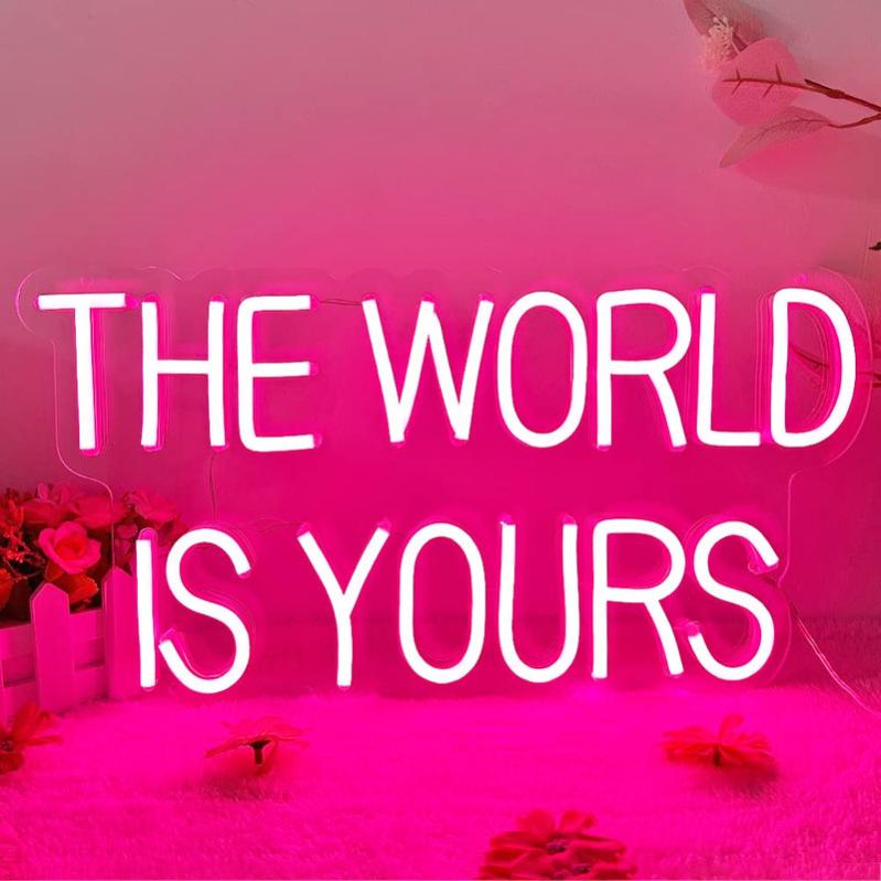 Panneau Néon LED Pour Décoration Murale,alimentation USB,pour