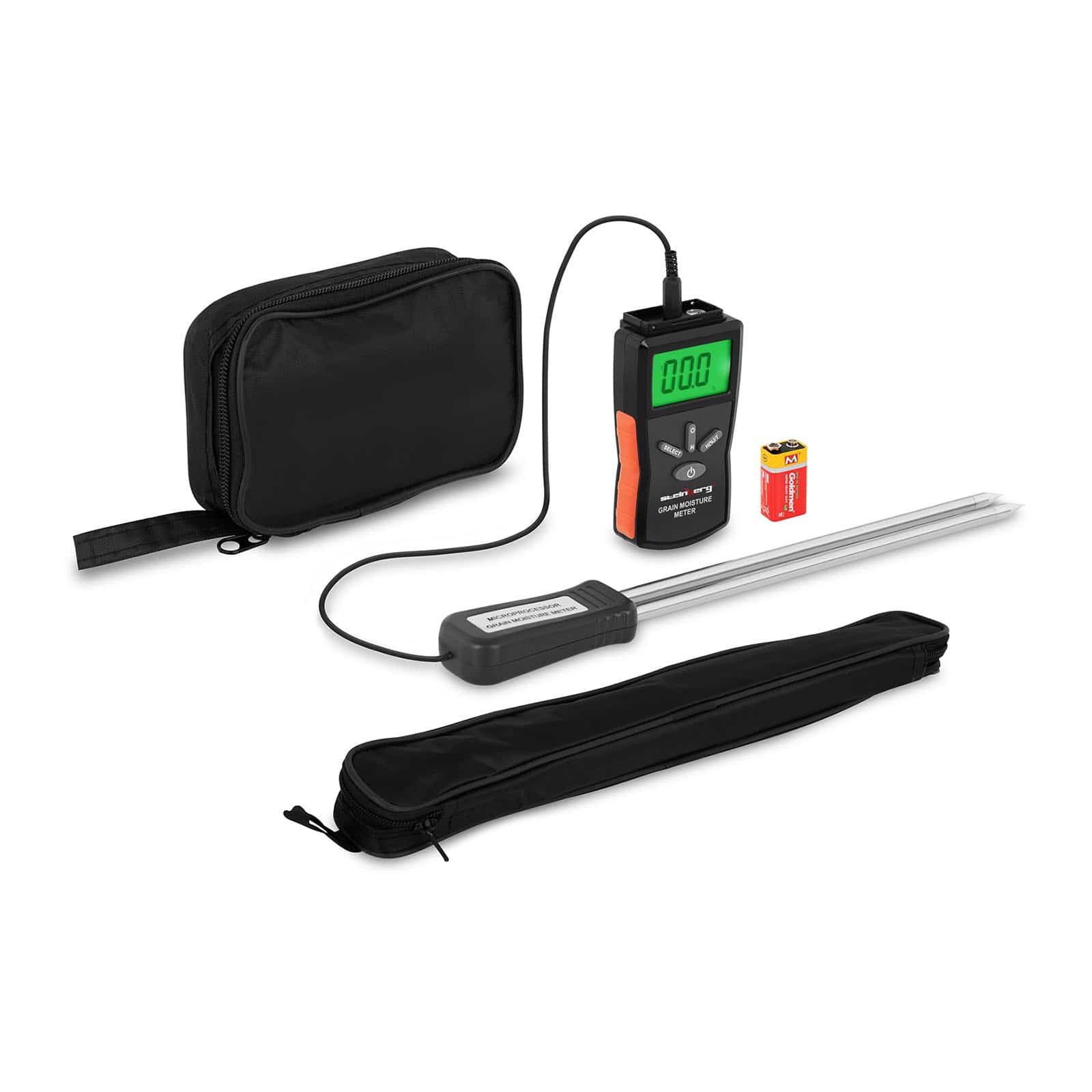 Humidimètre à bois Détecteur d'humidité numérique portable, écran