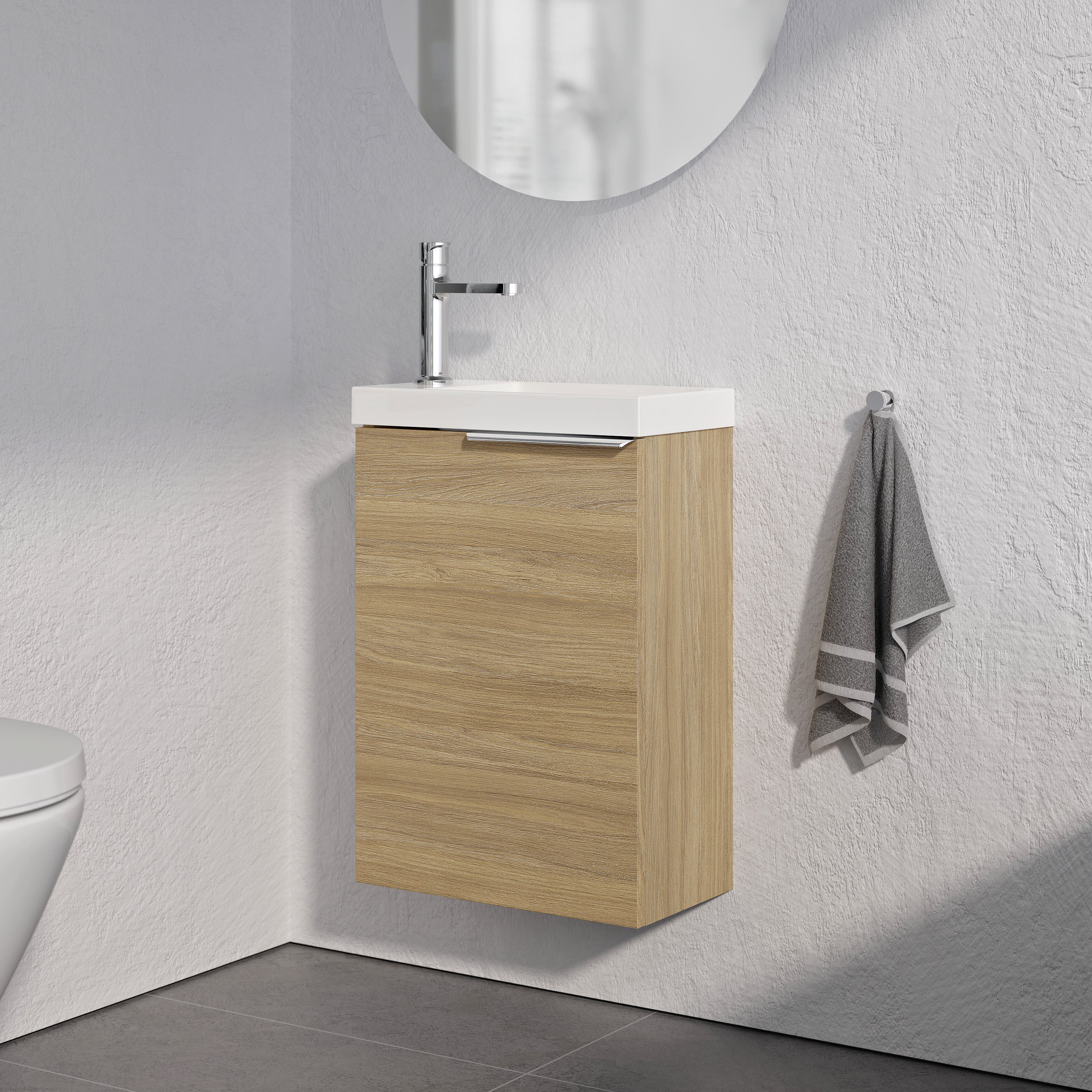 Mueble bajo TIM 60cm con lavabo - color a elegir