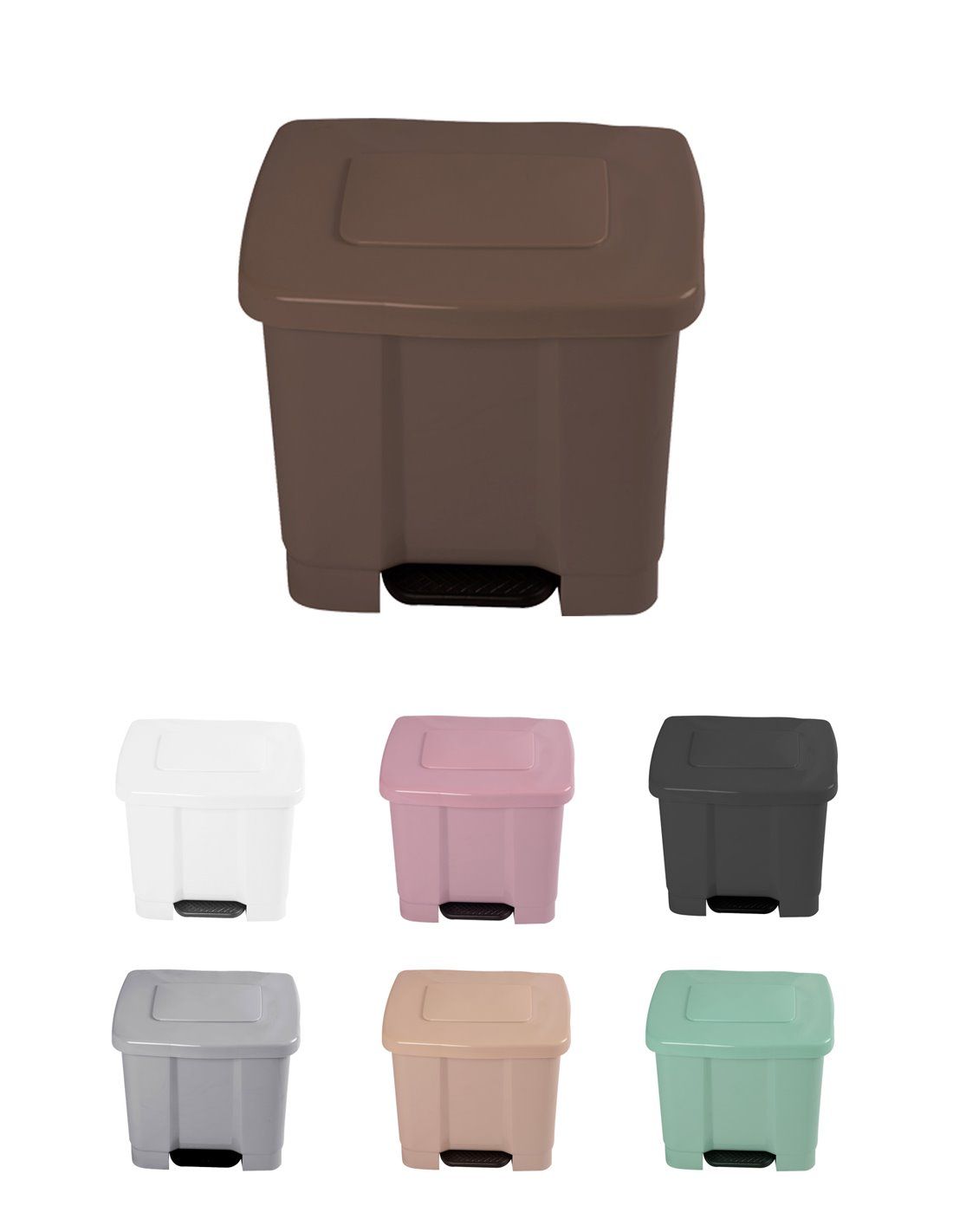 Cubo de Basura para el Reciclaje Basurero con Pedal 35L con 2