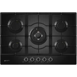 Cuisinière gaz 90cm 5 brûleurs - AMCG90BM - Amsta