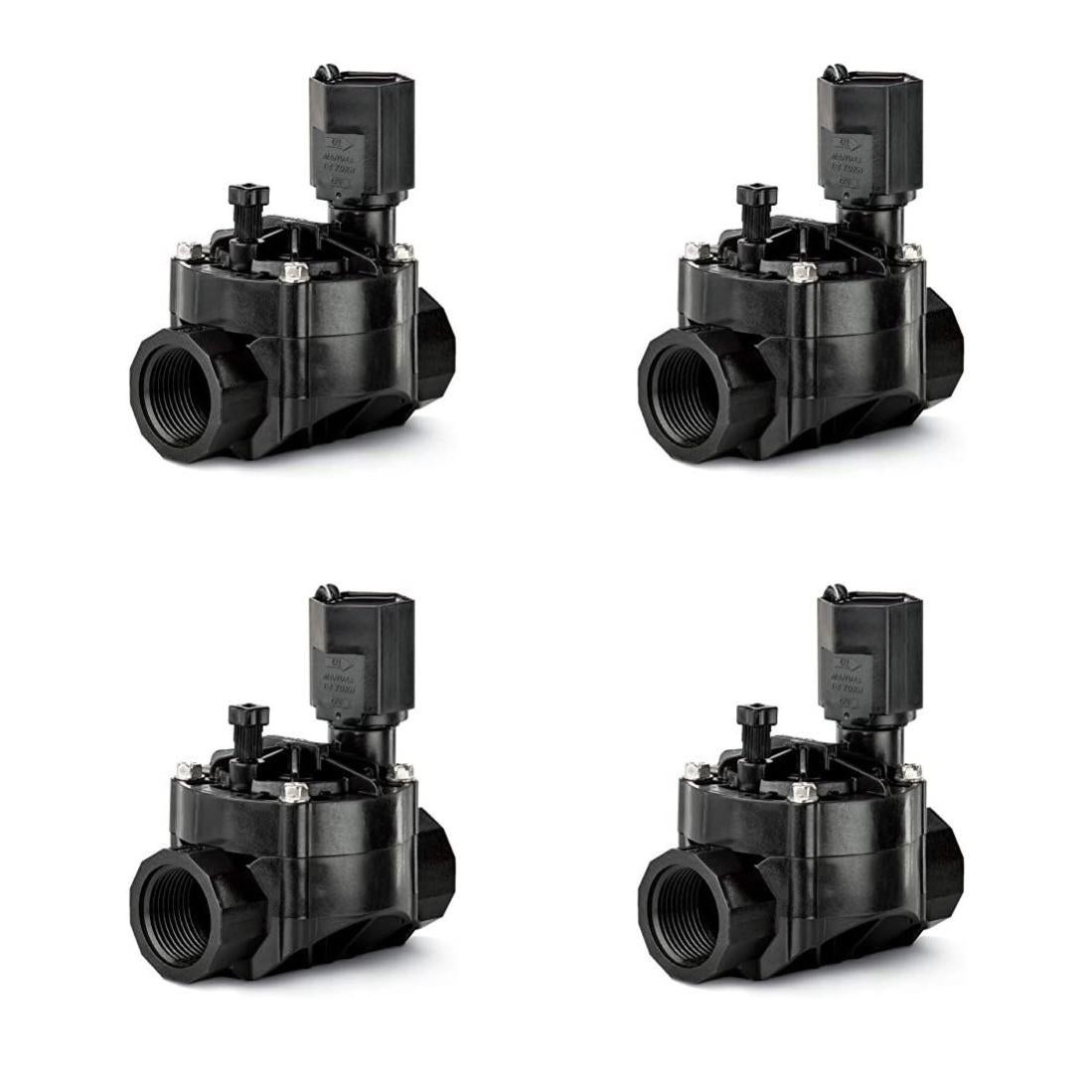 Lot De 4 Électrovannes 1" 24V Rain Bird Style – Programmateurs Compatibles Toutes Marques, Irrigation Automatique Fiable