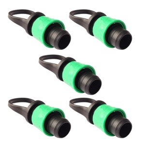Tappo Terminale Per Tubo Irrigazione 32 Mm X 3/4" AG - Per Sistemi A Goccia, Giardino, Orto, Chiusura Ermetica