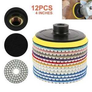 27Pcs Kit de polissage, Disques Abrasifs Disques de Ponçage Grain