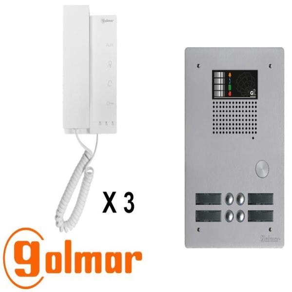 Interphone audio filaire Audiokit 32068 - Interphones