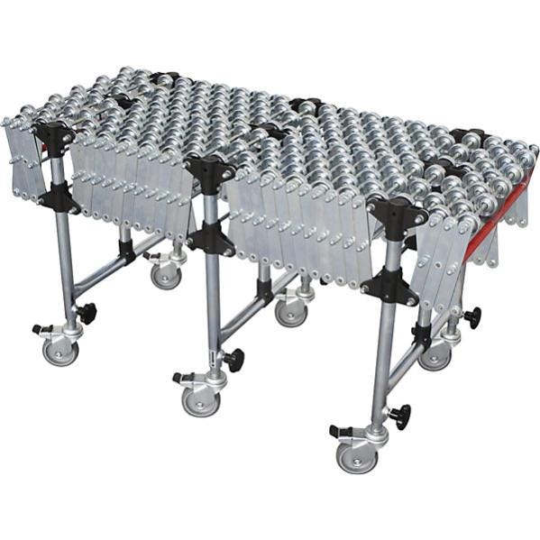 Pista A Rulli Per Seghe - 8 Ruote, Portata 1200 Kg, Lunghezza 2000 Mm, Regolabile In Altezza, Con Metro A Nastro