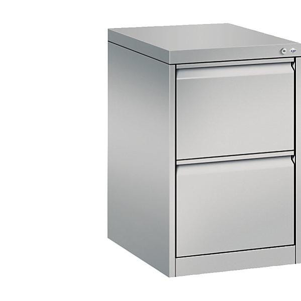 Carrello Per Archivio Safco Onyx - 2 Cassetti Per Cartelle, Acciaio, Con Ruote Girevoli - Foto 6