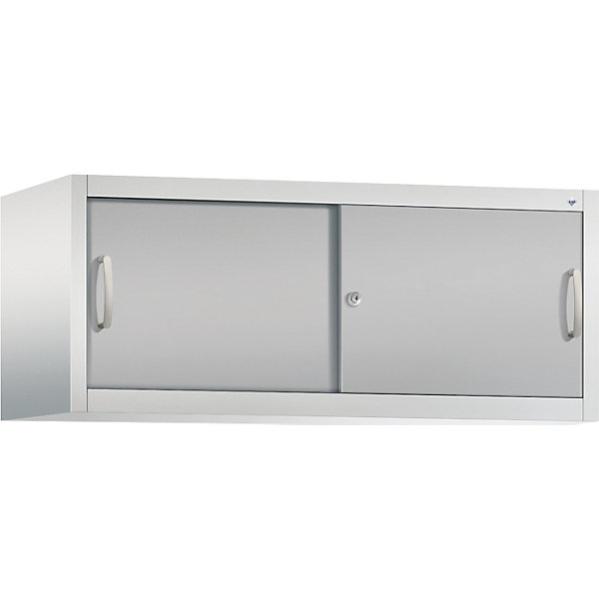 C+P | Armadietto Sovrapponibile ACURADO Con Ante Scorrevoli | Alt X Largh X Prof 500 X 1600 X 500 Mm Alluminio Brillante 90336126