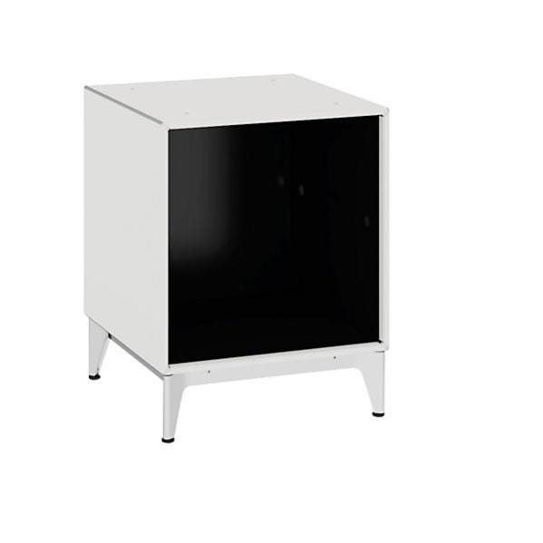 Piano Da Tavolo 19 Mm, Nero Segnaletico, 60x60 Cm - Truciolato Con Bordo ABS, Resistente A Graffi E Umidità