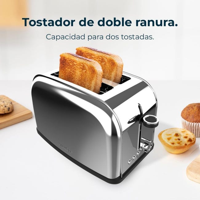 03027 Tostadora Cecotec Toast&Taste de 850w - Islas Canarias