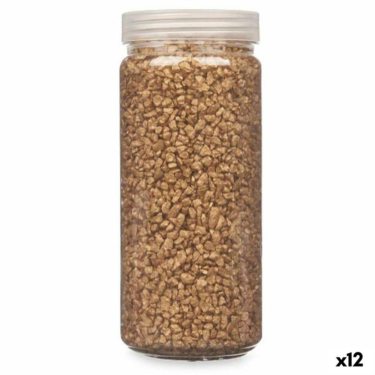 Granulés Décoratifs EDZARD 2kg Crème - Pierres Verre Bougie Avec Verre Duco
