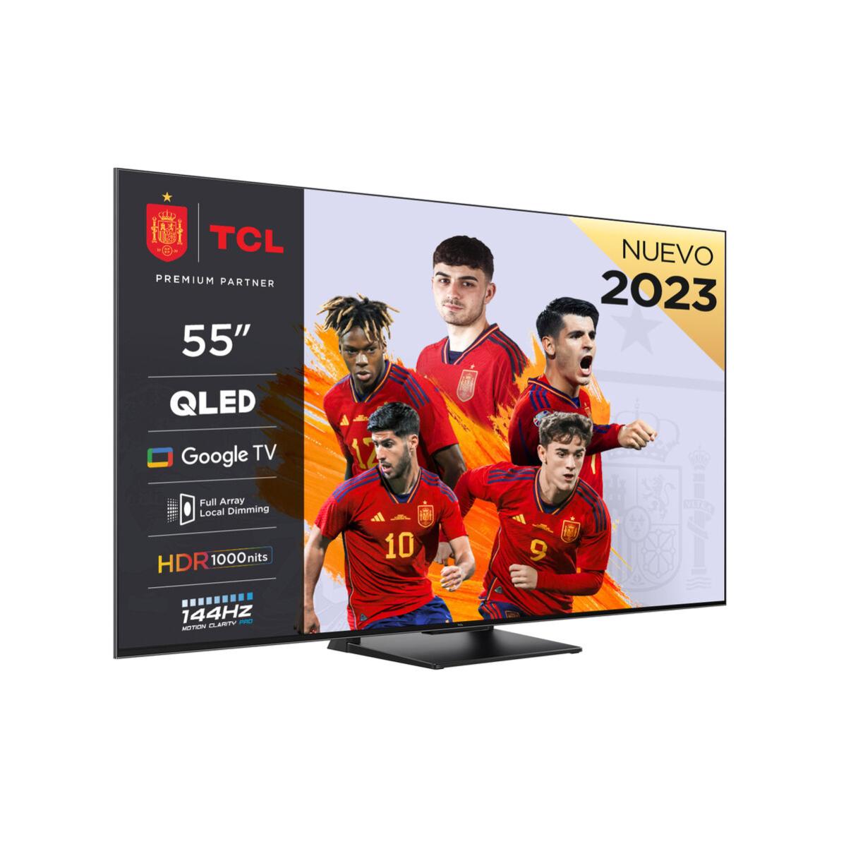 Smart TV TCL 55C745 55" 4K Ultra HD QLED AMD FreeSync Leroy Merlin