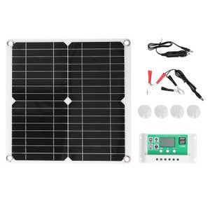 Cargador de panel solar para teléfono, 4.5W 5V salida USB Panel de carga  solar monocristalino de silicio al aire libre cargador de panel solar