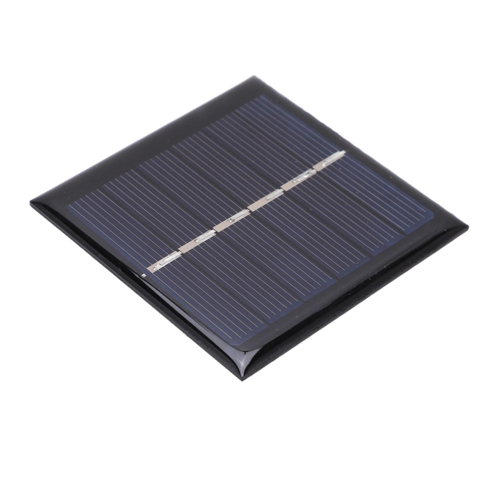 Pannello Solare, Mini Modulo di Energia Solare Rettangolare DC 6V 1W Pannello Cella Silicon Polysilicon Caricabatterie Micro Per Pannelli Celle Giocattolo Elettrico Fai da Te Kit Sistema Fotovoltaico