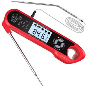 Thermomètre à viande avec sonde longue Digital Instant Read Food Thermomètre  pour