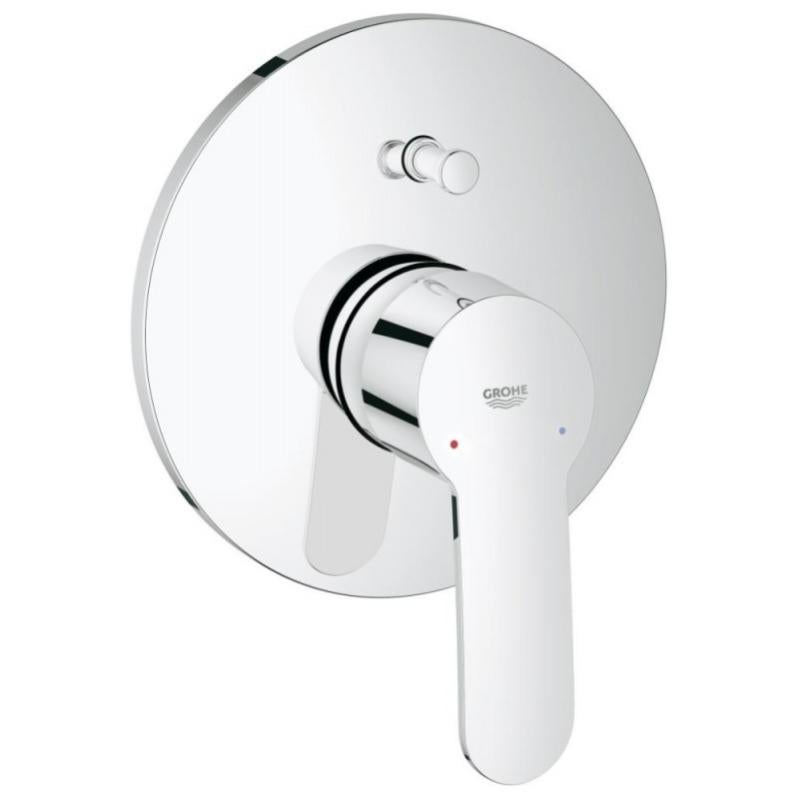 Façade Grohe Eurostyle Pour Mitigeur Bain/douche 2 Sorties 19506003 Chromé