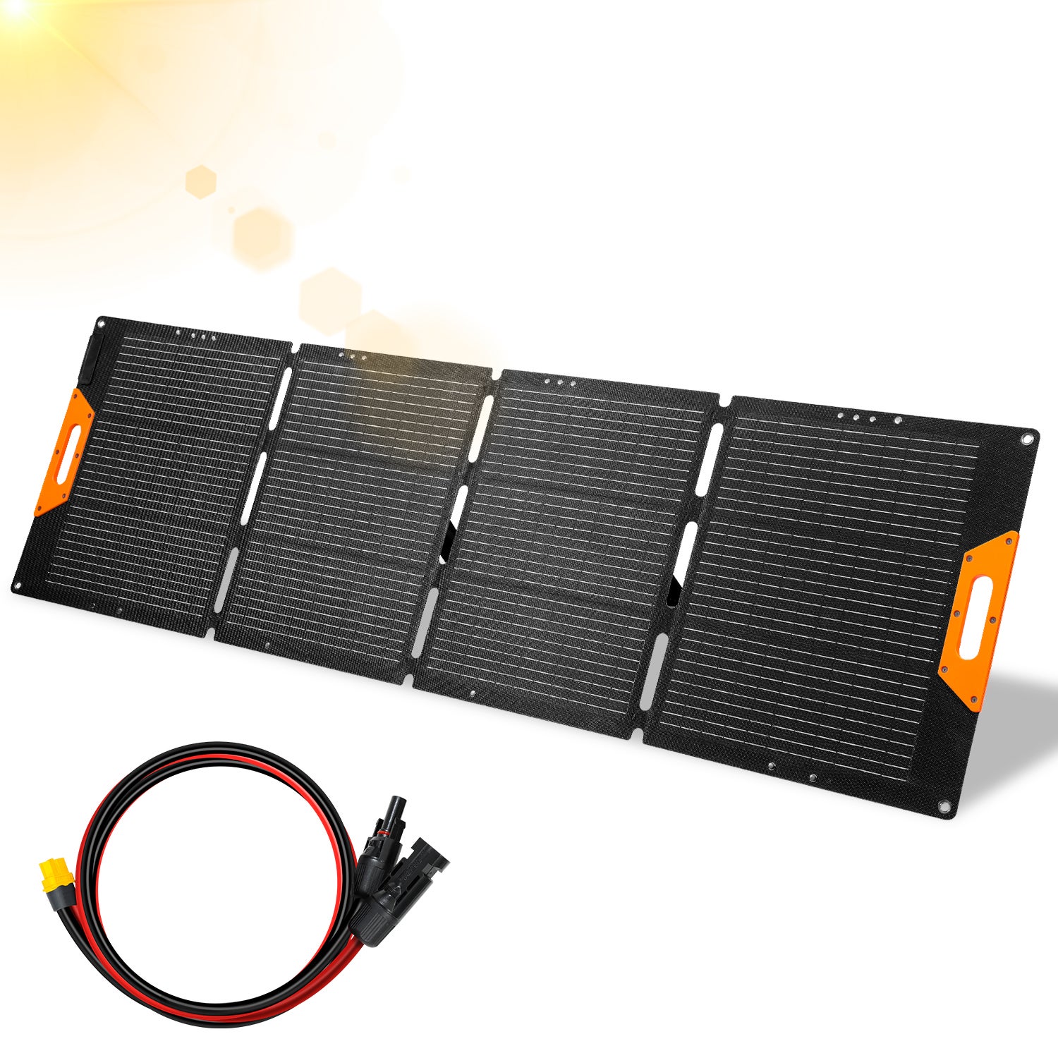 200 Watt Panneau Solaire Pliable Flexible Kit Panneau Solaire Panneau ...