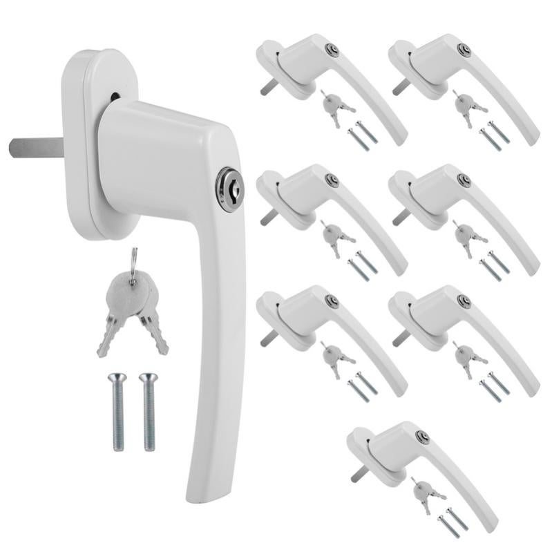 Sopra La Testa E Le Spalle Bagnarsi Monet Maniglia Finestra Con Chiave Andando A