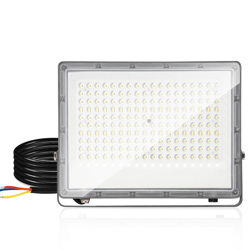 150W Projecteur LED Eclairage Extérieur LED Projecteur à LED Spot Led  Extérieur IP65 Blanc froid pour Garage,Jardin,Terrasse