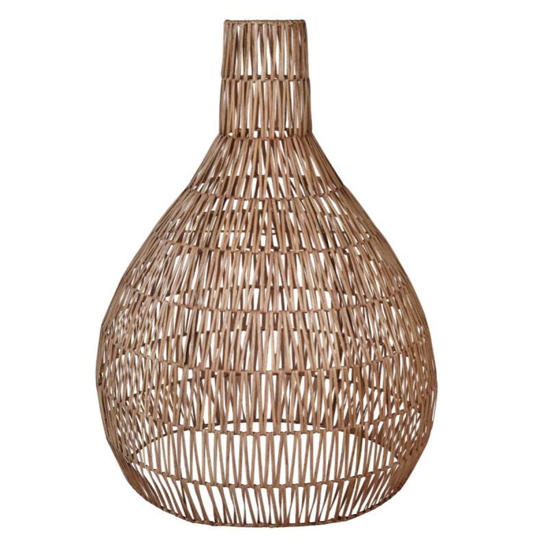 Lampe à poser en rotin naturel avec abat-jour naturel 30x27 cm Tanami - Good & Mojo Lampe à poser en rotin naturel avec abat-jour naturel 30x27 cm Tanami - Good & Mojo