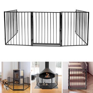 Costway Barrière De Sécurité Pour Bébé, Animaux Enfant Grille De Protection  Cheminée Pare-feu De Cheminée à Prix Carrefour