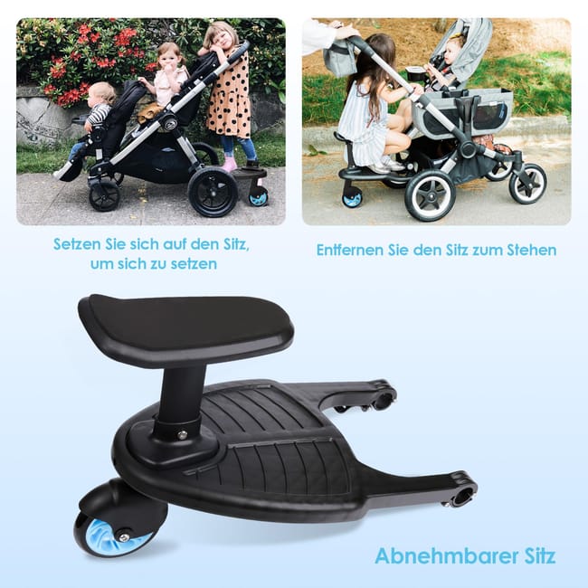 Repose pied poussette universel on sale