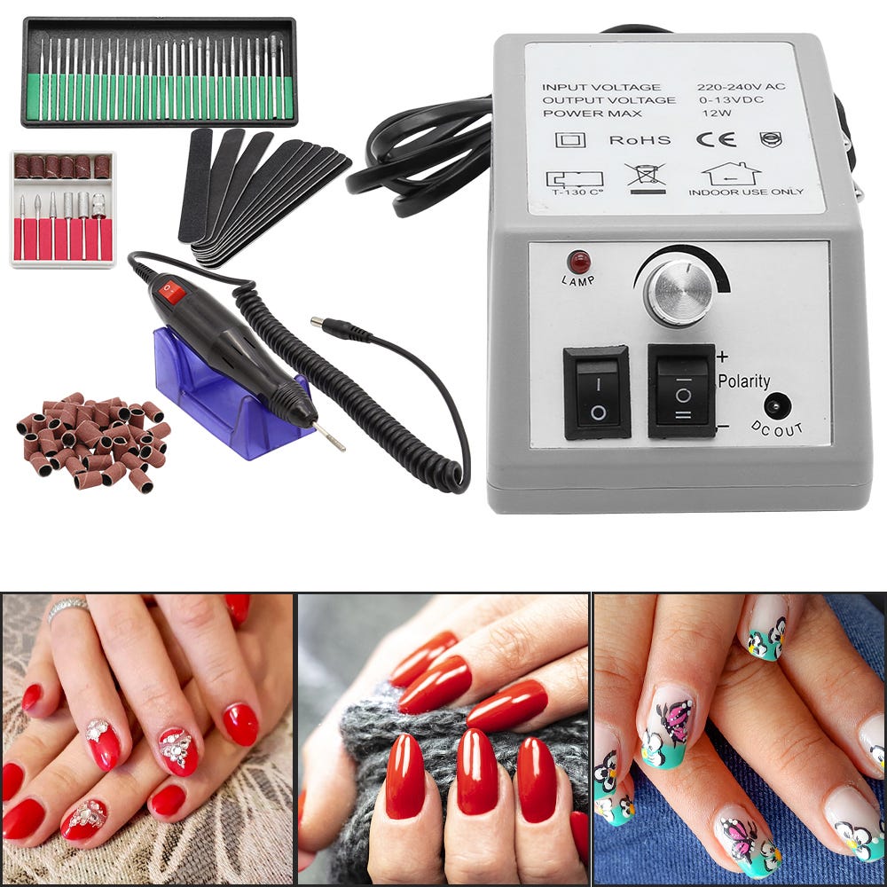 Ponceuse à ongles électrique Professionnelle - Kit Technologie