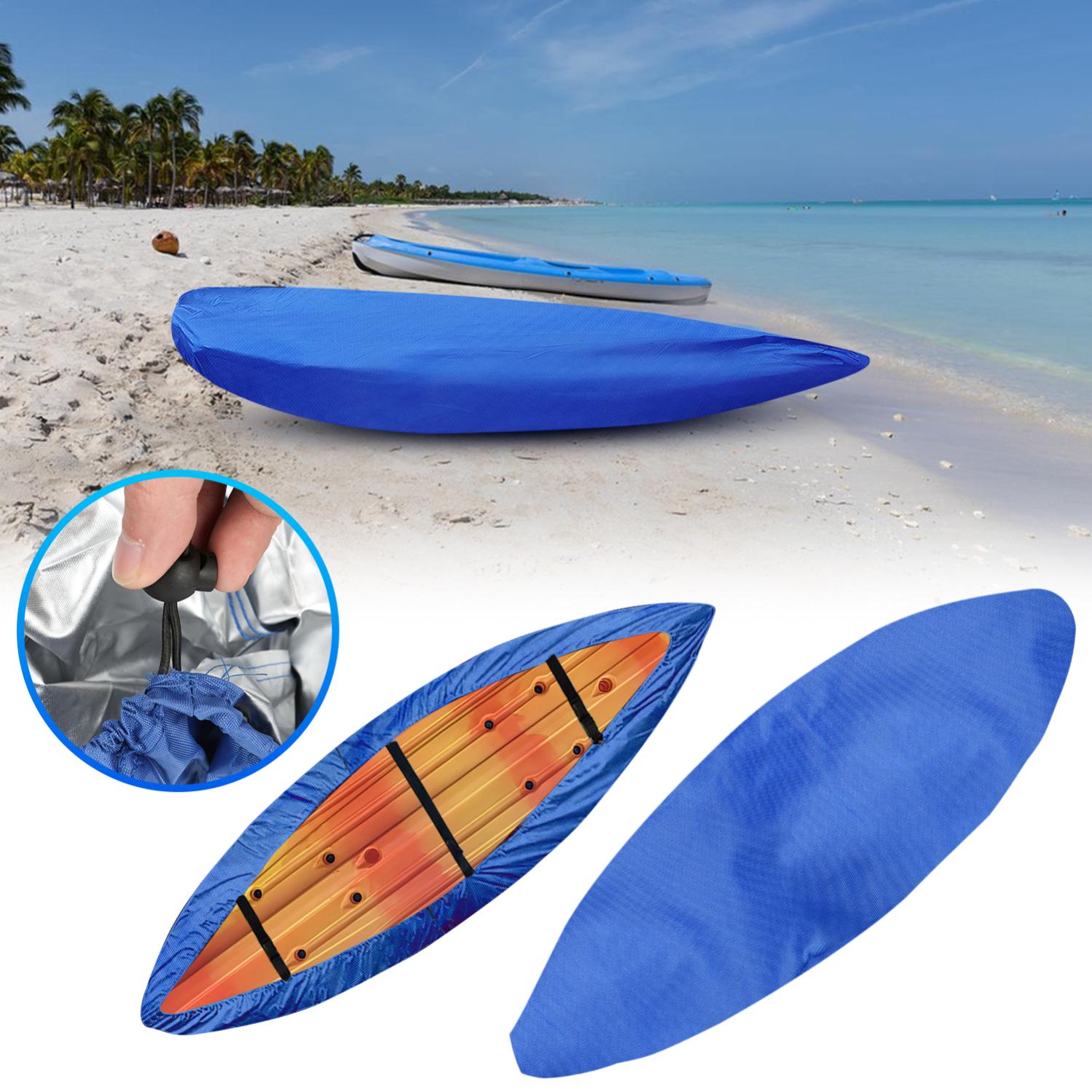 Housse Imperméable Canoë Kayak 5.5m - Protection UV 50+ & Fermeture Éclair Étanche - Avec Sac De Rangement - 2