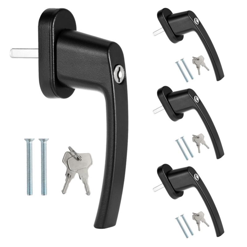 PATIKIL Poignée De Fenêtre En Alliage D'aluminium, Serrure