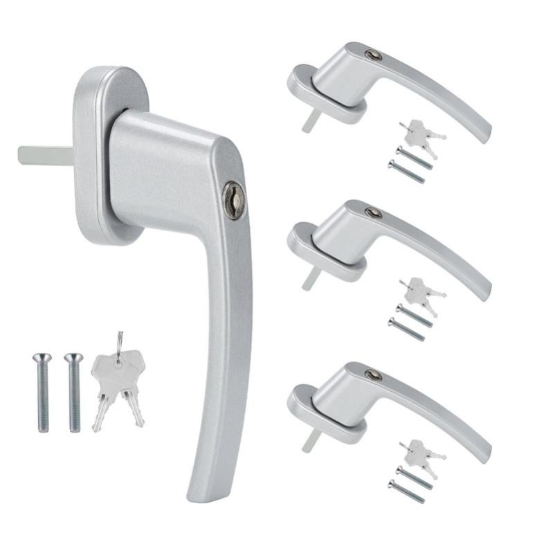 Poignée de fenêtre verrouillable Bouton à fermeture identique Poignée ...