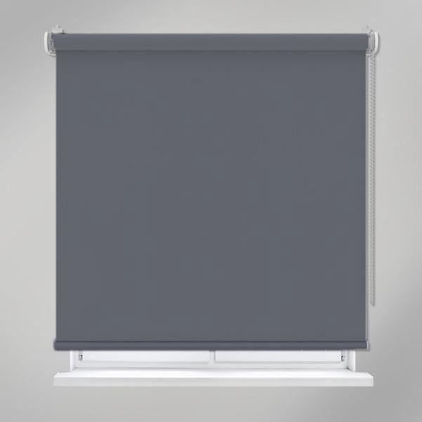 Cortina De Rolo Blackout Cinzo Escuro 150*180cm | Leroy Merlin