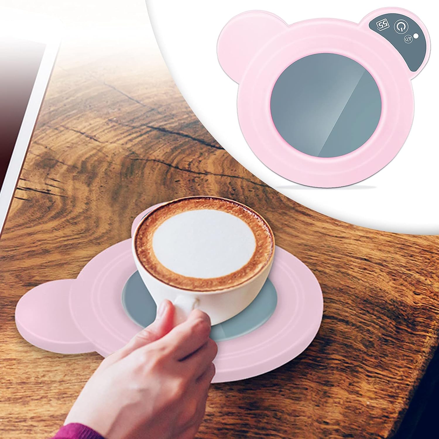 Chauffe-tasse à Café - Écran Tactile Intelligent Rechargeable - Chauffe