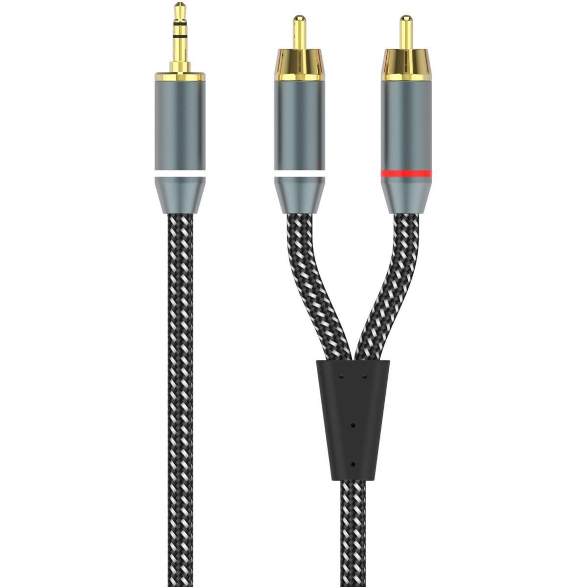 Câble Jack/RCA ADEQWAT Jack/RCA 1.50M Leroy Merlin
