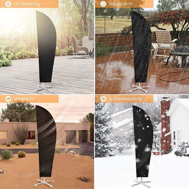 Housse de protection pour parasol déporté - 280 cm