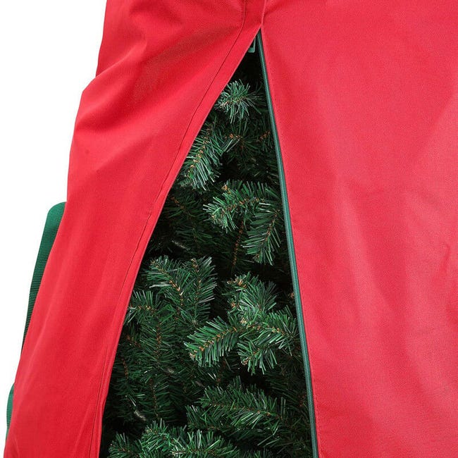 Sac de rangement pour sapin de Noël artificiel 2,7 m Matériau imperméable  durable pour protéger contre la poussière, les insectes et l'humidité Sac
