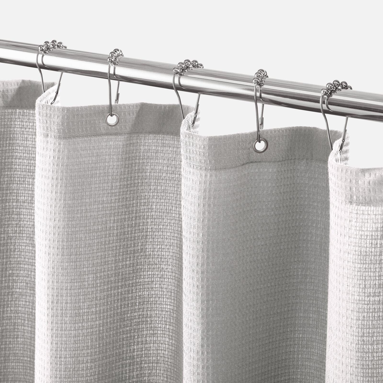 Rideau de douche à chevron CANVAS, polyester, lavable à la machine, 72 Rideau de douche à chevron CANVAS, polyester, lavable à la machine, 72