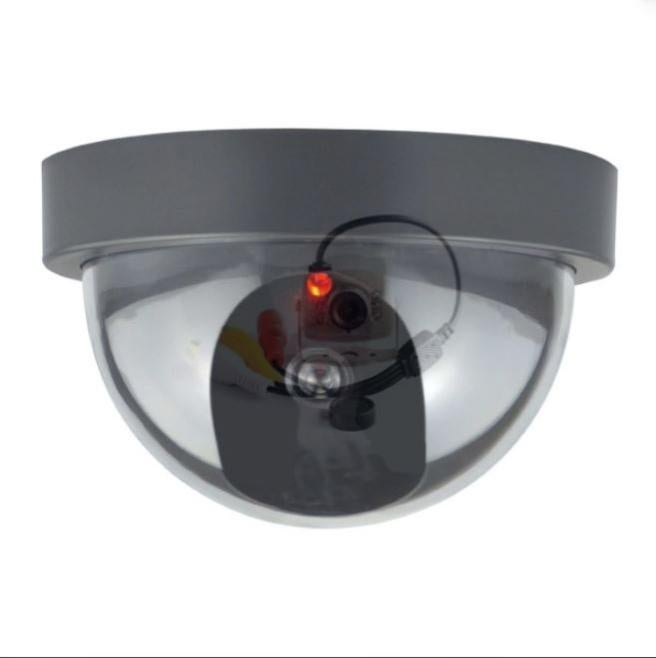 Telecamera Fittizia Con LED Lampeggiante - Rotazione 360° Per Esterni E Interni - Foto 4