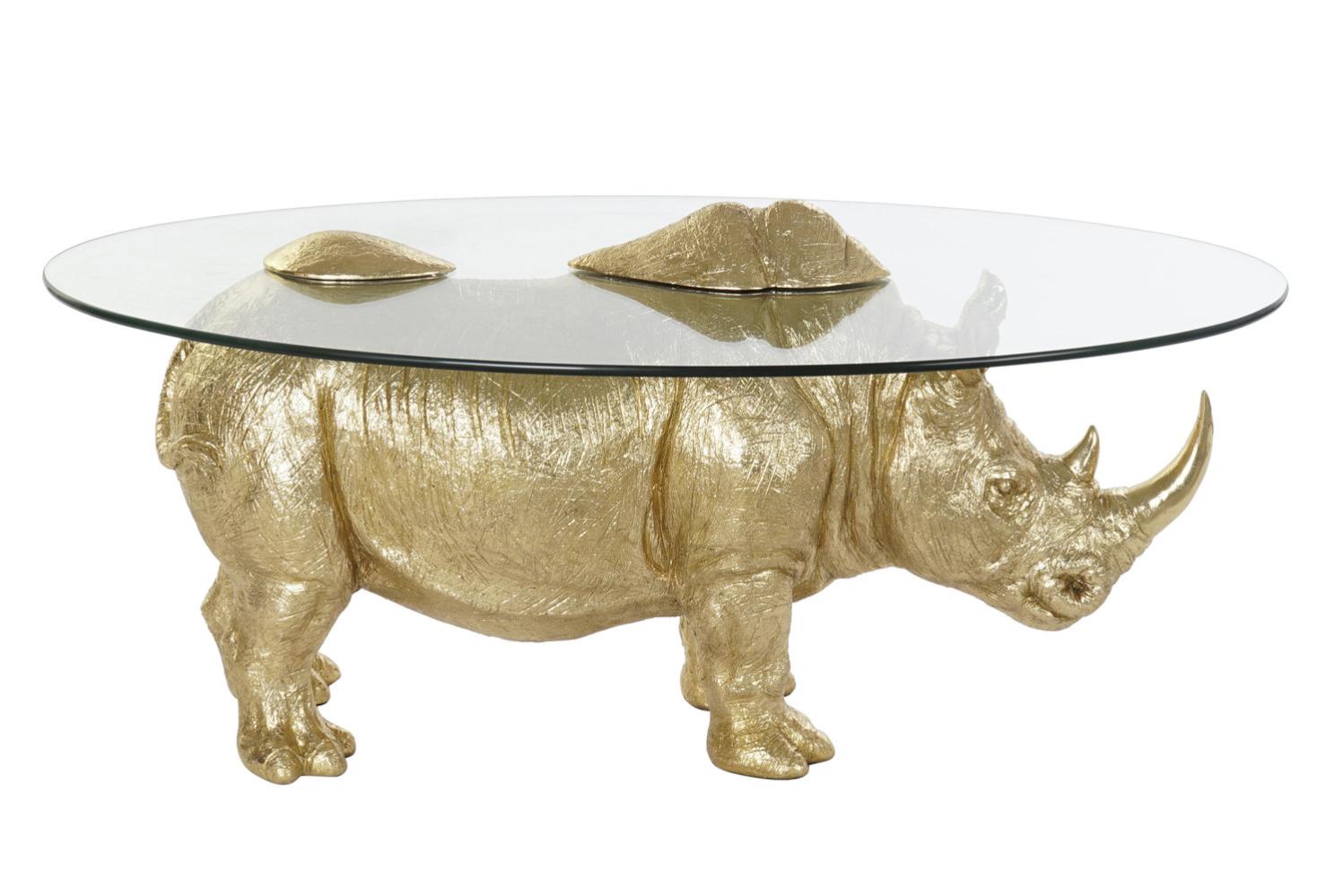 Table d'appoint en résine beige Fother Mucker Bold Monkey - 50cm Table d'appoint en résine beige Fother Mucker Bold Monkey - 50cm