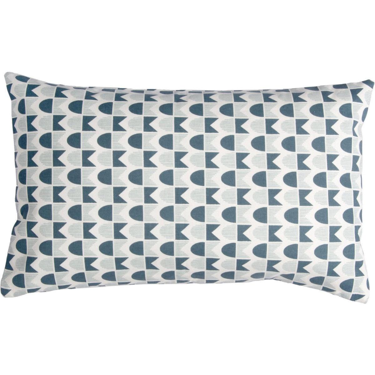 Lot De 2 Housses De Coussin Extérieur 70x90 Cm - Imperméable, En Lin/velours, Fermeture éclair Cachée, Pour Jardin, Terrasse, Salon - 6