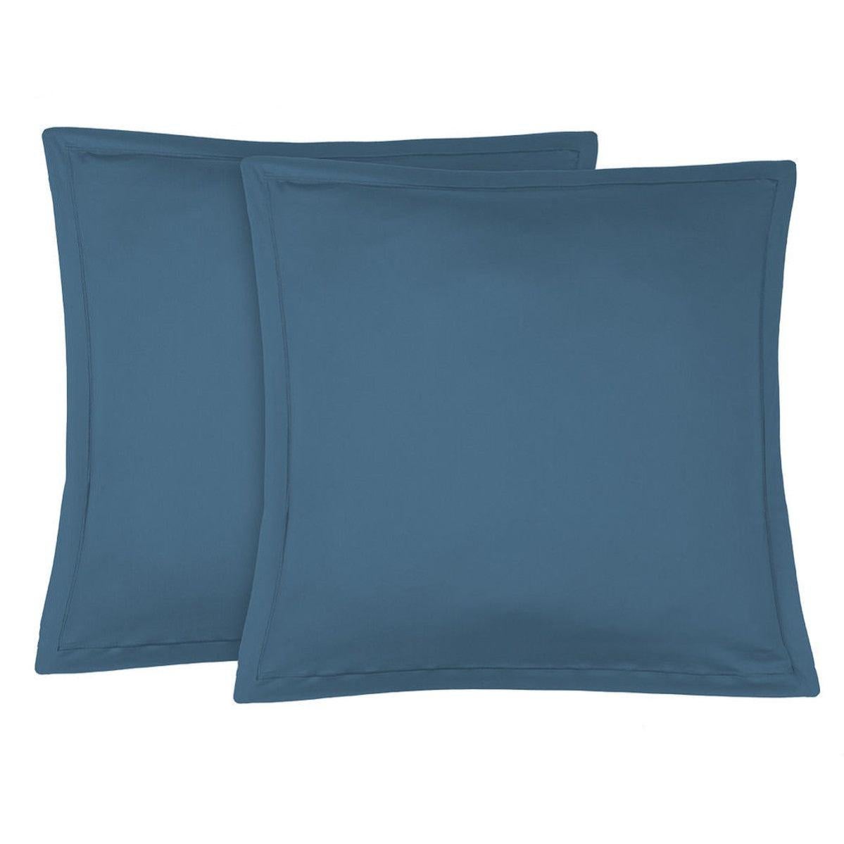 Oreillers GM 65x65 Cm - Lot De 2 Coussins Hypoallergéniques En Coton - Anti-acariens Et Rafraîchissants - Fabriqué En Italie - Pour Lit, Canapé, Décoration